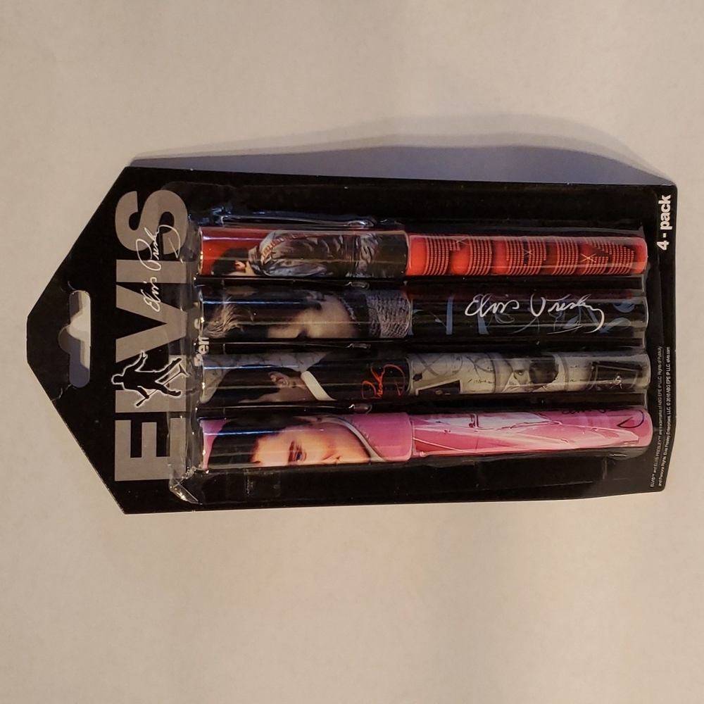 Elvis Presley Pen Set - Set of 4